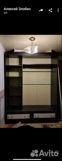 Шкаф купе с зеркалом бу