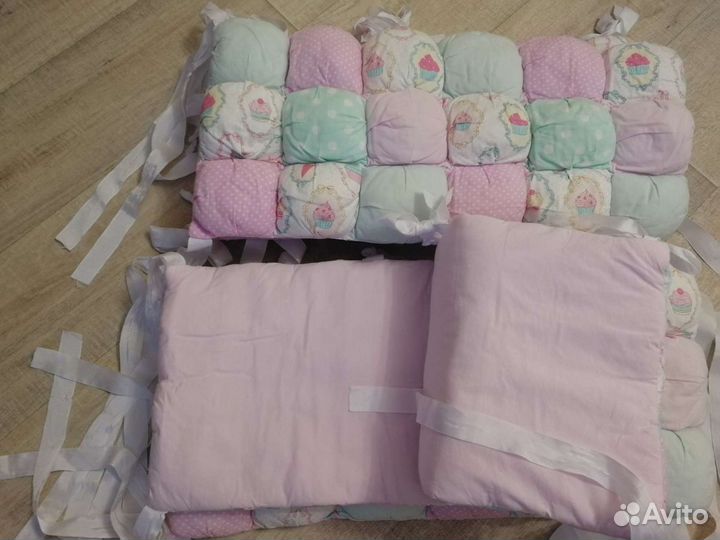 Бортики в кроватку