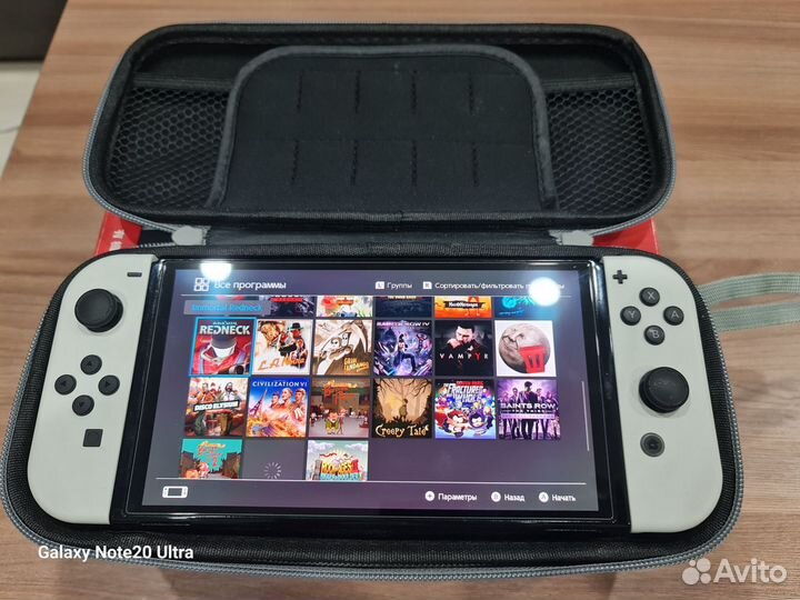 Nintendo switch oled 512GB с двойной прошивкой