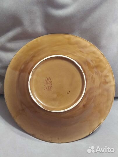 Тарелка декоративная СССР зик