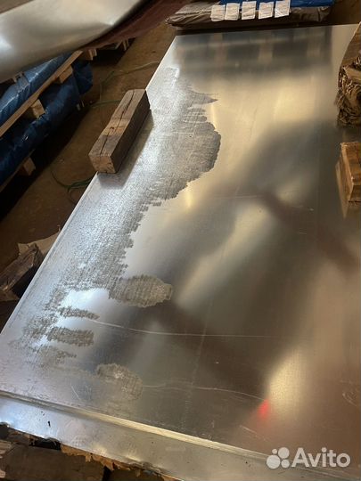 Лист оцинкованный гладкий