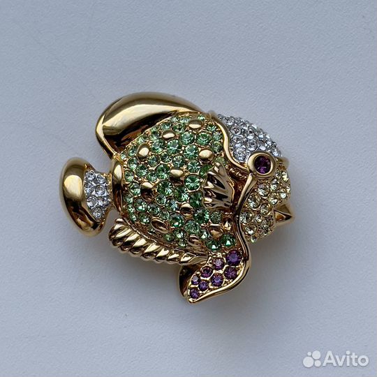 Винтажная брошь Swarovski оригинал