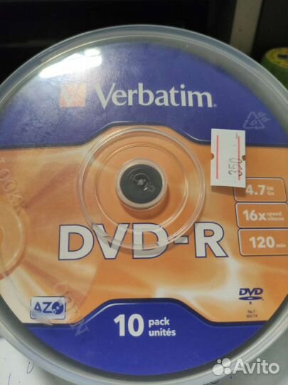 Диск dvd-r, dvd-rw (болванка)