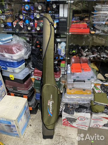 Чехол для удочки жесткий 135/150