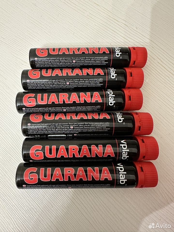 VP lab Guarana Liquid предтрен (энергетик)