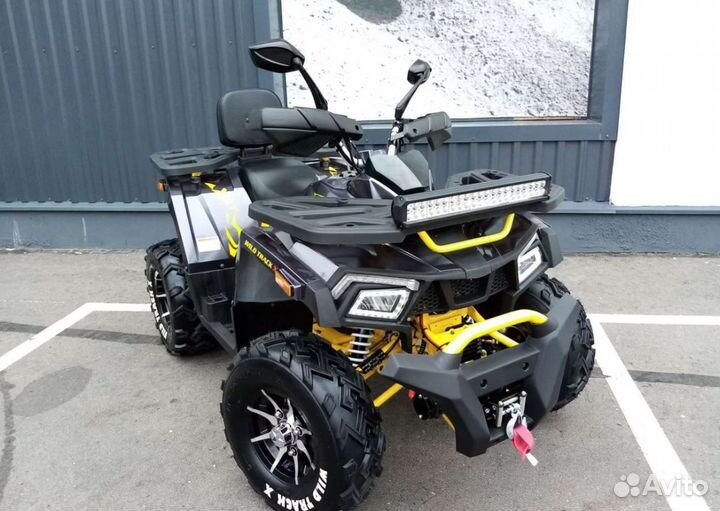 Квадроцикл Motoland Wild Track X 200 PRO черный