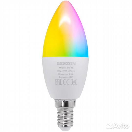 Умная лампочка geozon rg-02 gsh-slr04