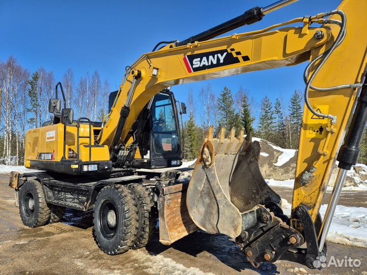 Колёсный экскаватор Sany SY165W, 2022