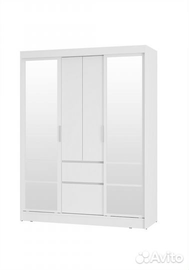 Шкаф-купе Симпл шкк-06, белый