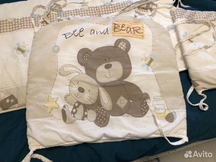 Бортики в кроватку