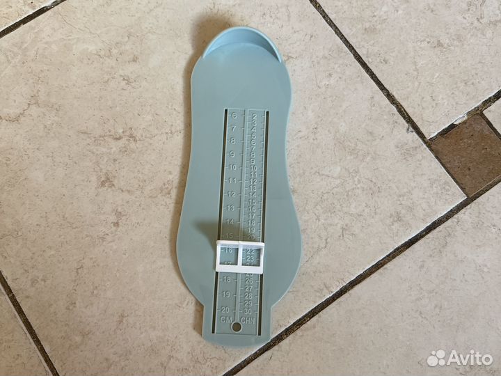 Измеритель размера детской ноги в см