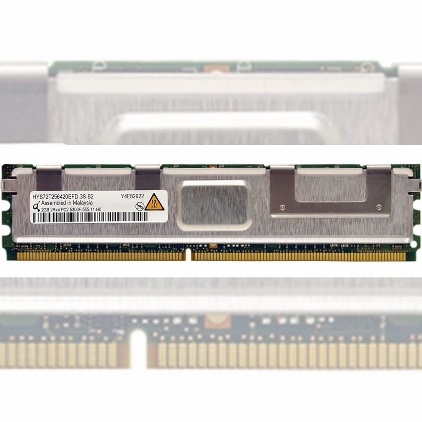 [HYS72T256420EFD-3S-B2] Оперативная Память Qimonda Hys72t256420efd-3s-B2