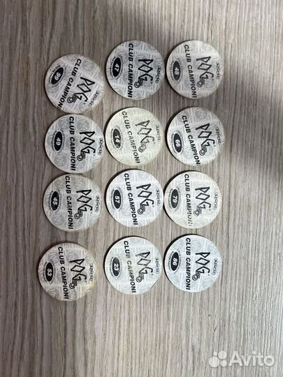 Фишки (сотки) Pog разных серий