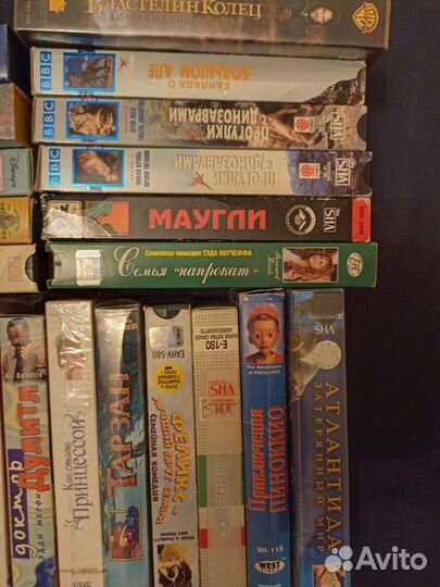 Видеокассеты детские фильмы 21 шт