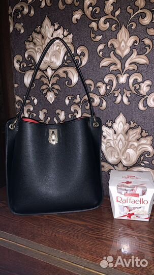 Сумка кожаная женская