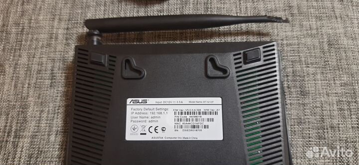 Роутер asus RT-N10P