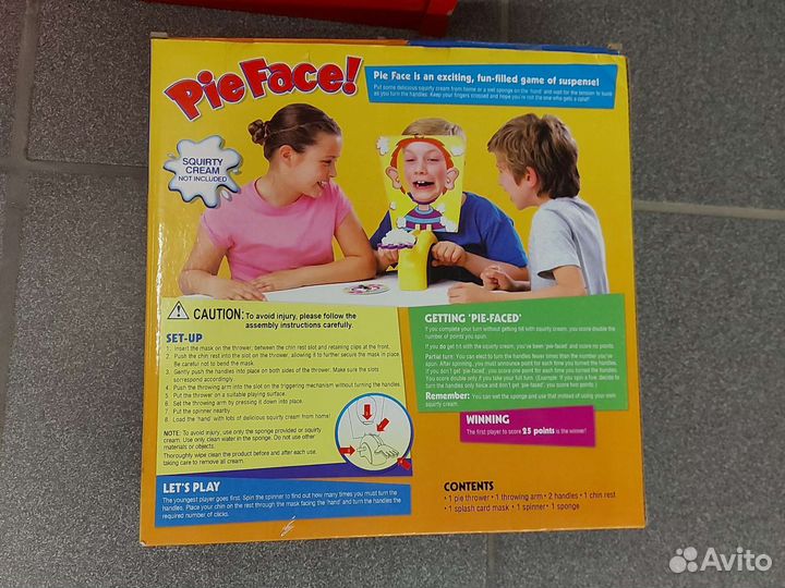 Игра Пирог в лицо