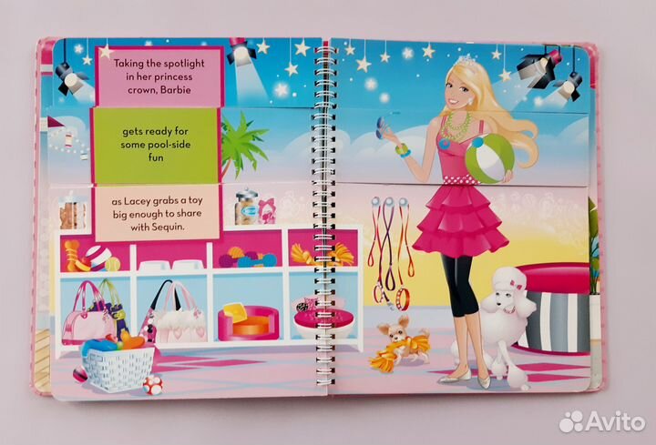 Книга интерактивная Barbie Mix & Match 2011