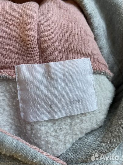 Толстовка с капюшоном детская zara 116