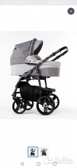 Коляска 2 в 1 б/у в хорошем состоянии