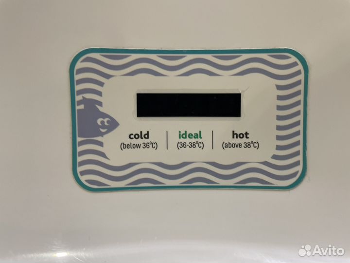 Ванночка для купания новорожденного с термометром