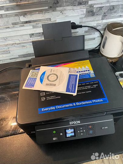 Принтер epson-340 снпч под восстановление