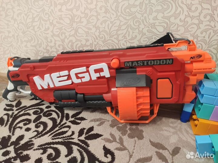 Бластер Nerf mega mastodon, thunderbow