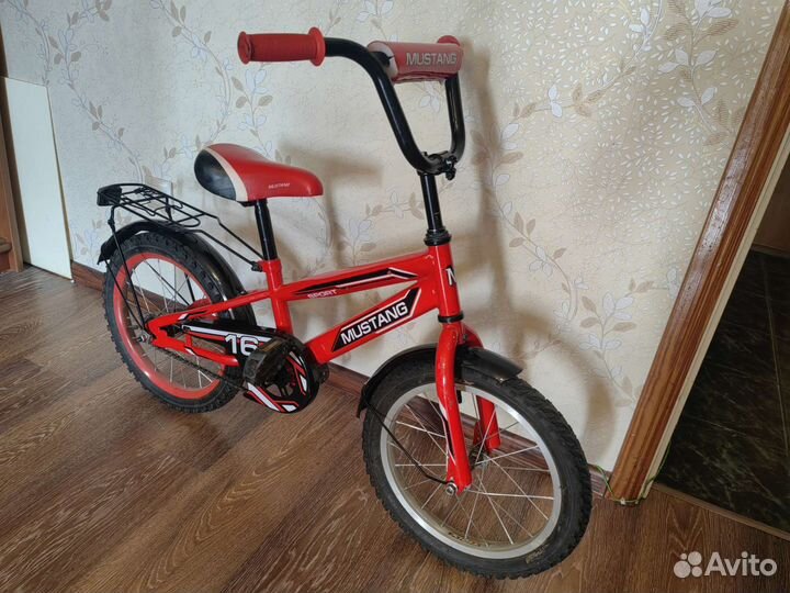 Детский велосипед mustang 16