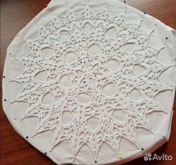 Ремонт и подкрахмаливание вязаных изделий