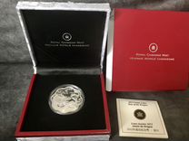Дракон. Монета Королевского двора Канады серебро