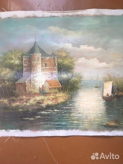 Картина на холсте маслом