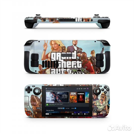 Valve Steam Deck защитная виниловая плёнка