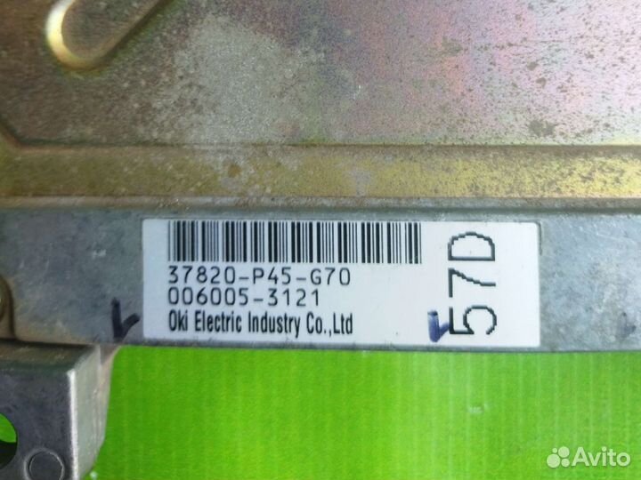 Блок управления двигателем, эбу для Honda Accord 5