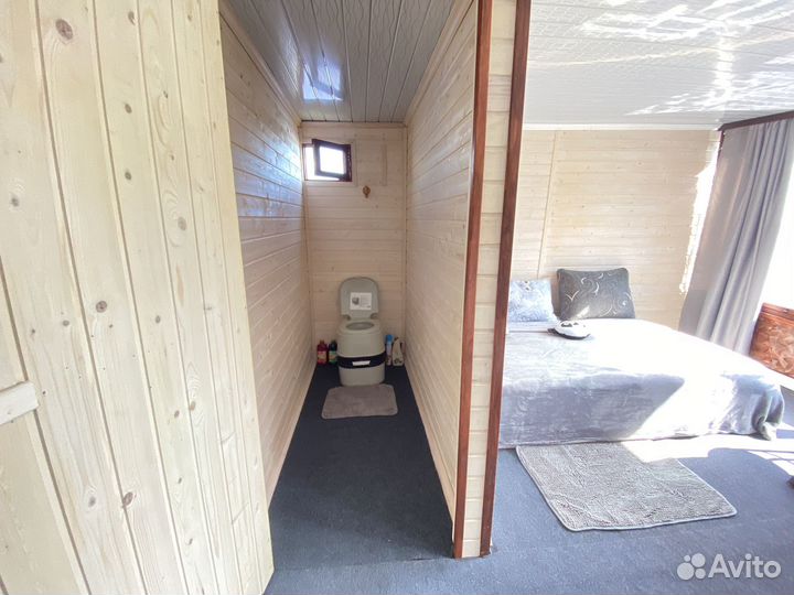 Аренда дома плота с сауной на воде