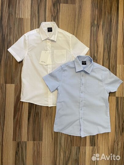 Рубашки O‘stin 122 (2 шт)