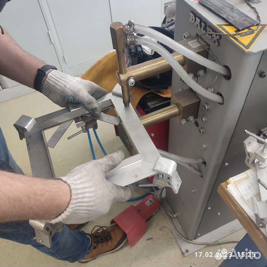 Аргонная сварка, контактная точечная сварка