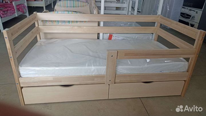 Кровать подростковая от 2 лет размер 160 на 80