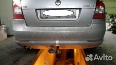 Фаркоп skoda Octavia хэтчбек с 2009 г.по 2012 г