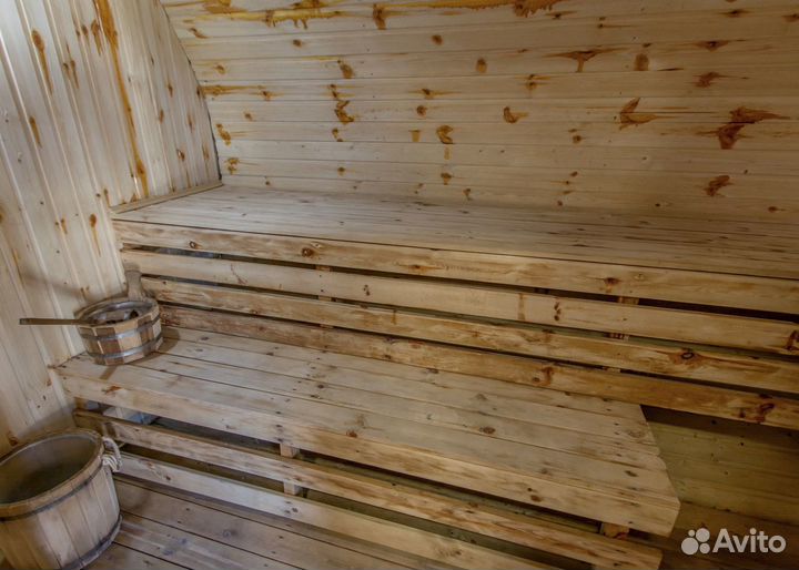 Баня бочка 3х5,5
