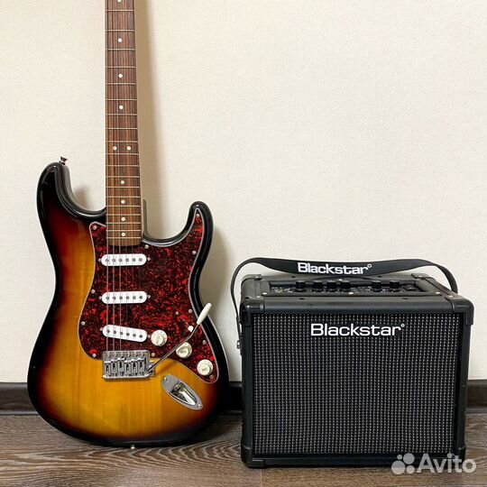 Электрогитара Fender Squier Комбик Blackstar