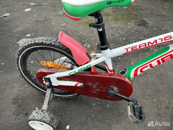 Детский велосипед cube