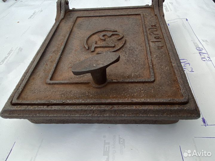 Дверца (заслонка) для печки