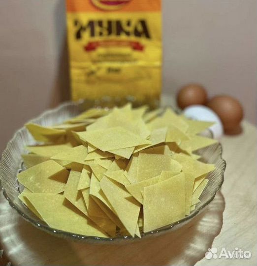 Домашняя лапша ручной работы