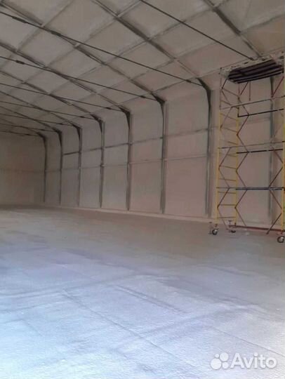 Утепление склада пенополиуретаном (ппу)