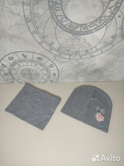 Шапка+шарф