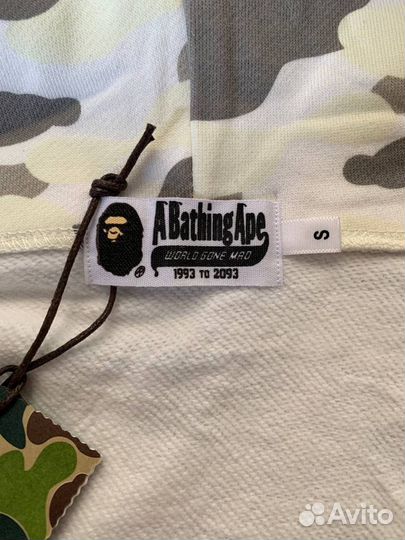 Зип худи bape shark