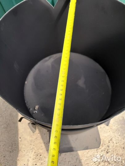 Печь под казан 22 литра без трубы