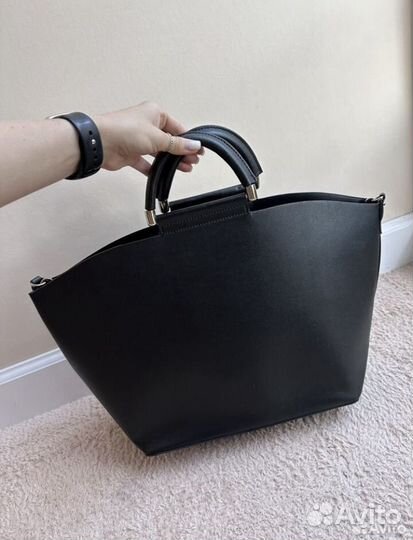 Сумка mango натуральная кожа