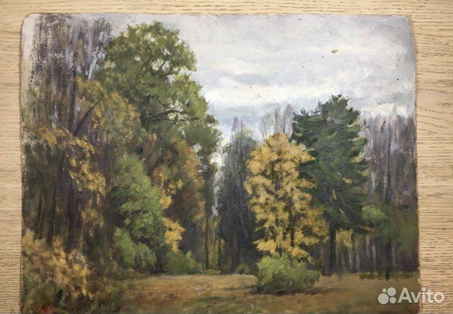 Картина пейзаж живопись СССР