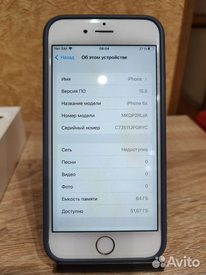iPhone 6S, 64 ГБ